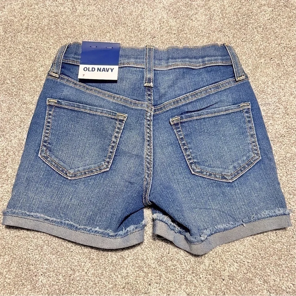 💚NWT! Old Navy little girls denim shorts